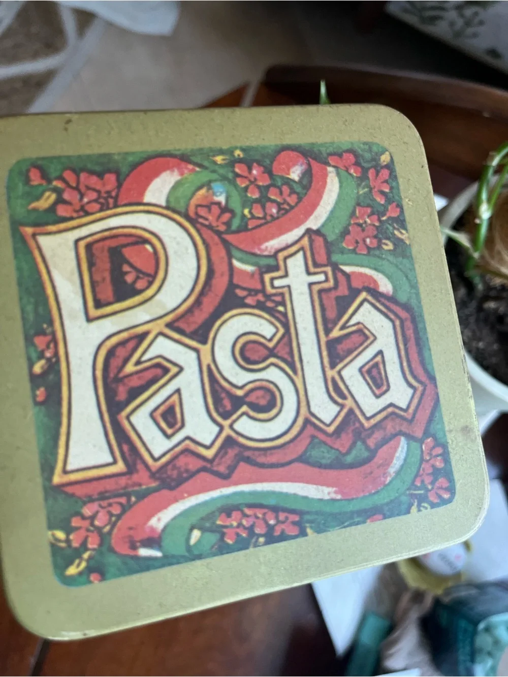 Vintage Casa Via Variccio Napoli Bologna Turino Pasta Tin